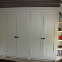 Built in bedroom wardrobes made and installed